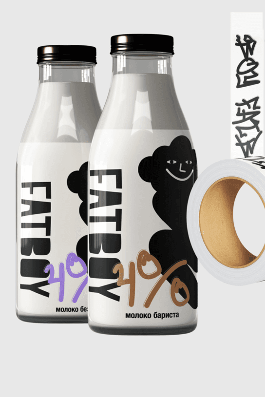 дизайн упаковки для FATBOY