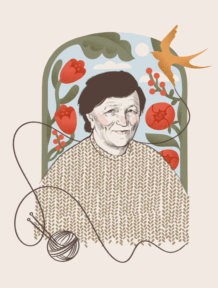 Ілюстрації для проєкту "Моїм Рідним"