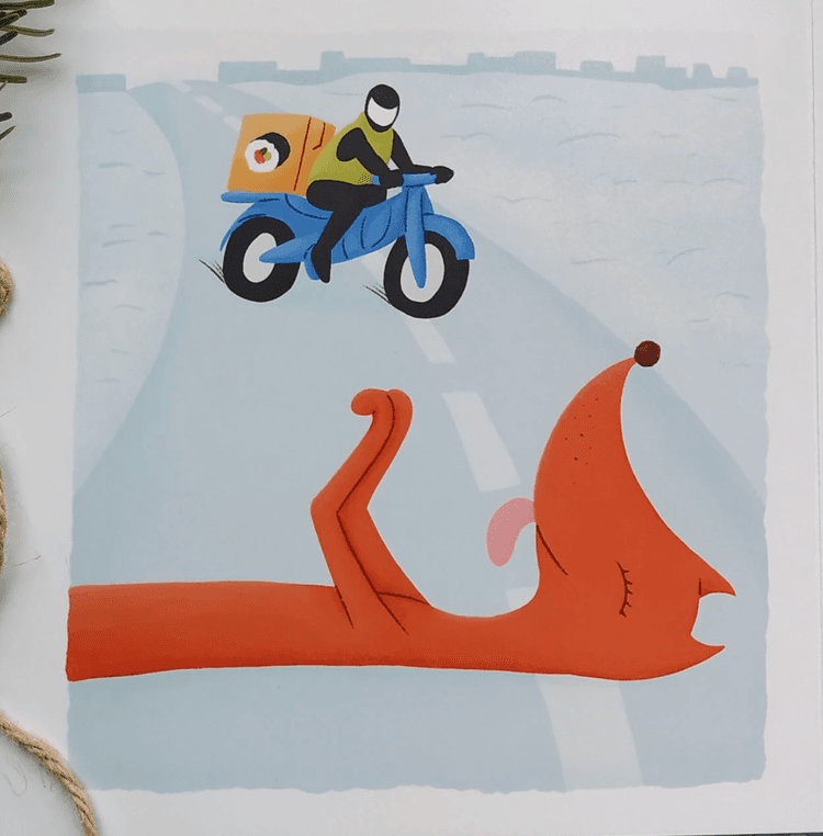 Ілюстрації до книги "Лисичка-сестричка та вовк-панібрат"